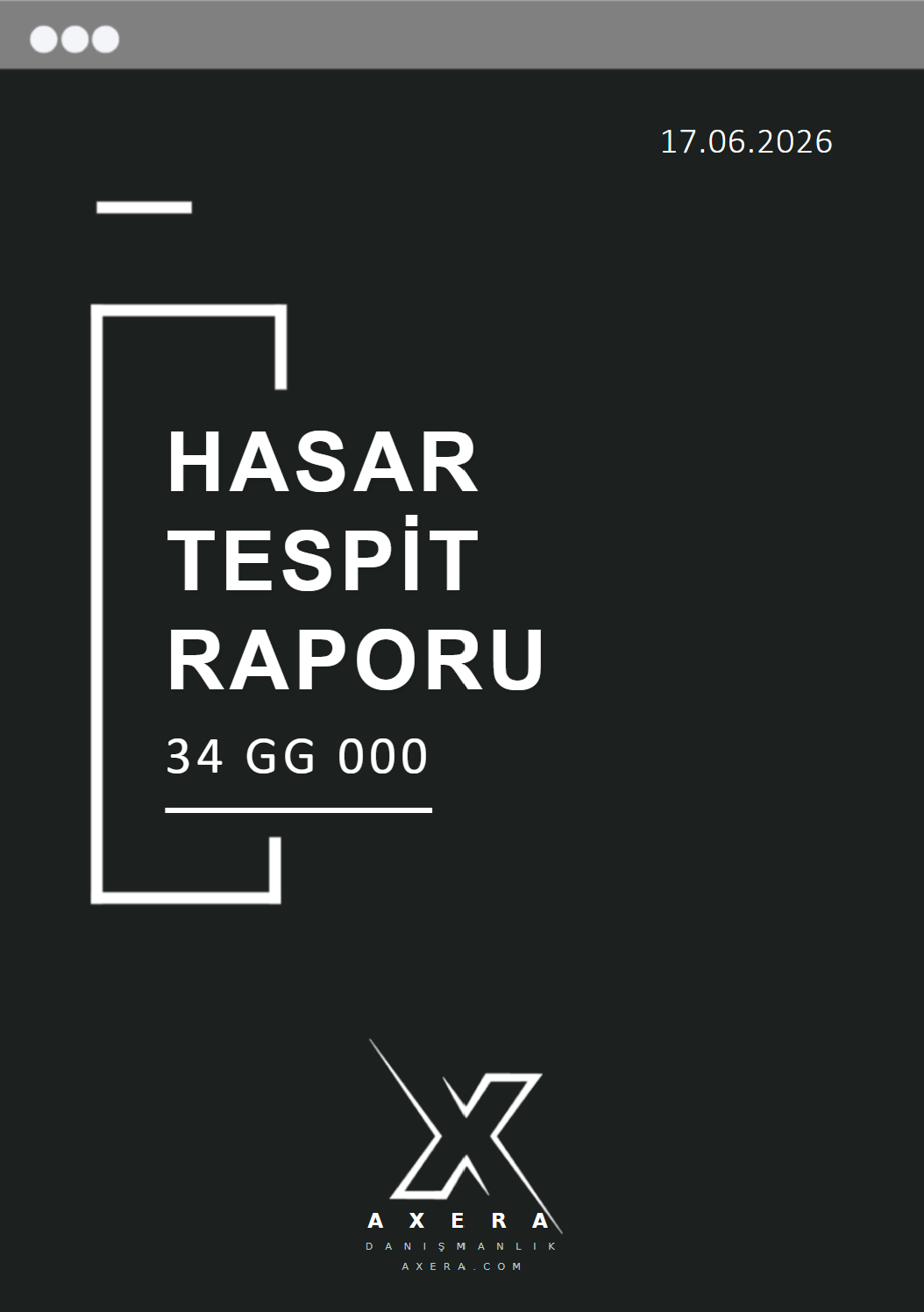 HASAR TESPİT RAPORU